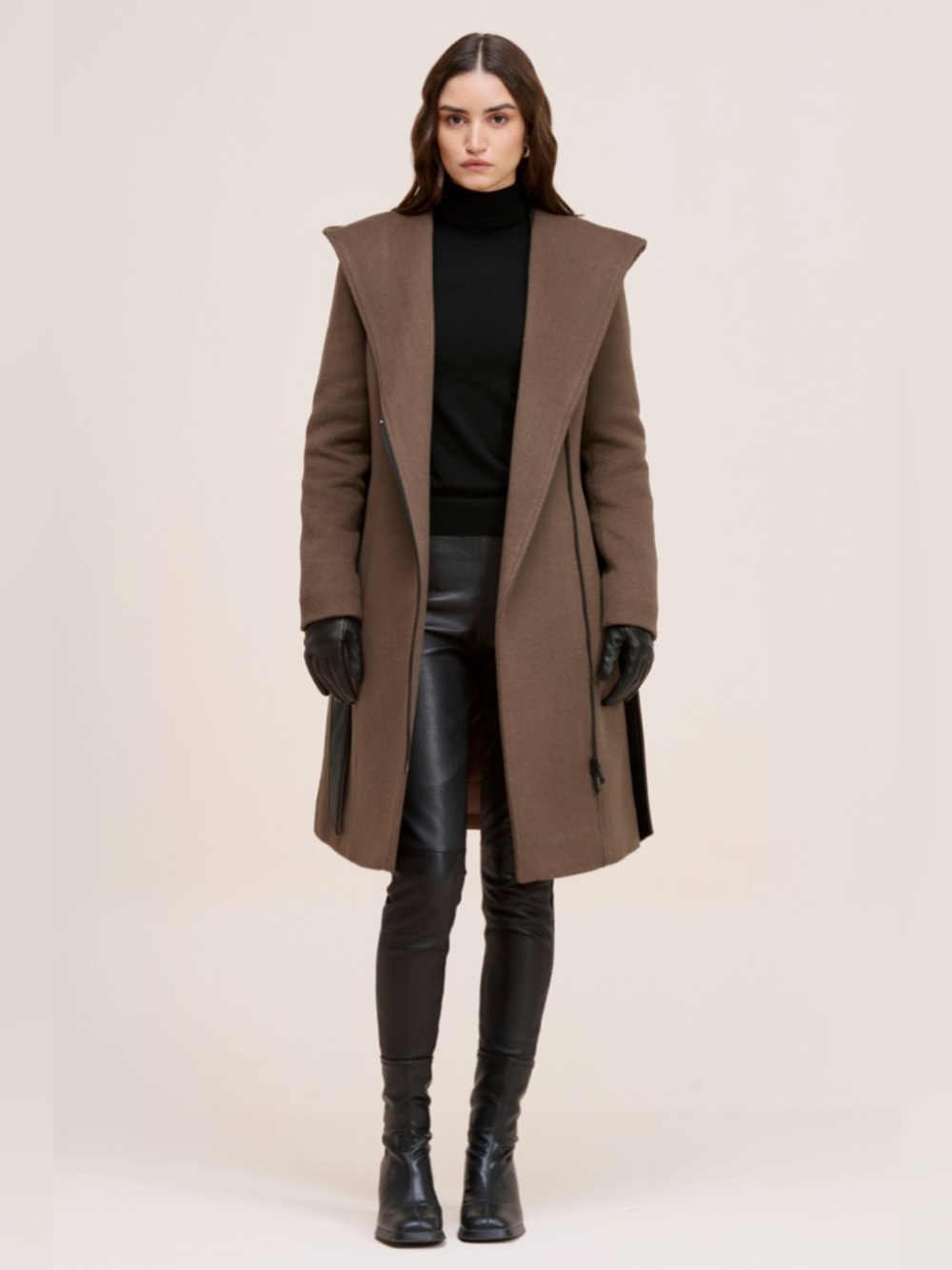 Danier Leather DANA Black Leather Leggings – Sleek & Minimalist